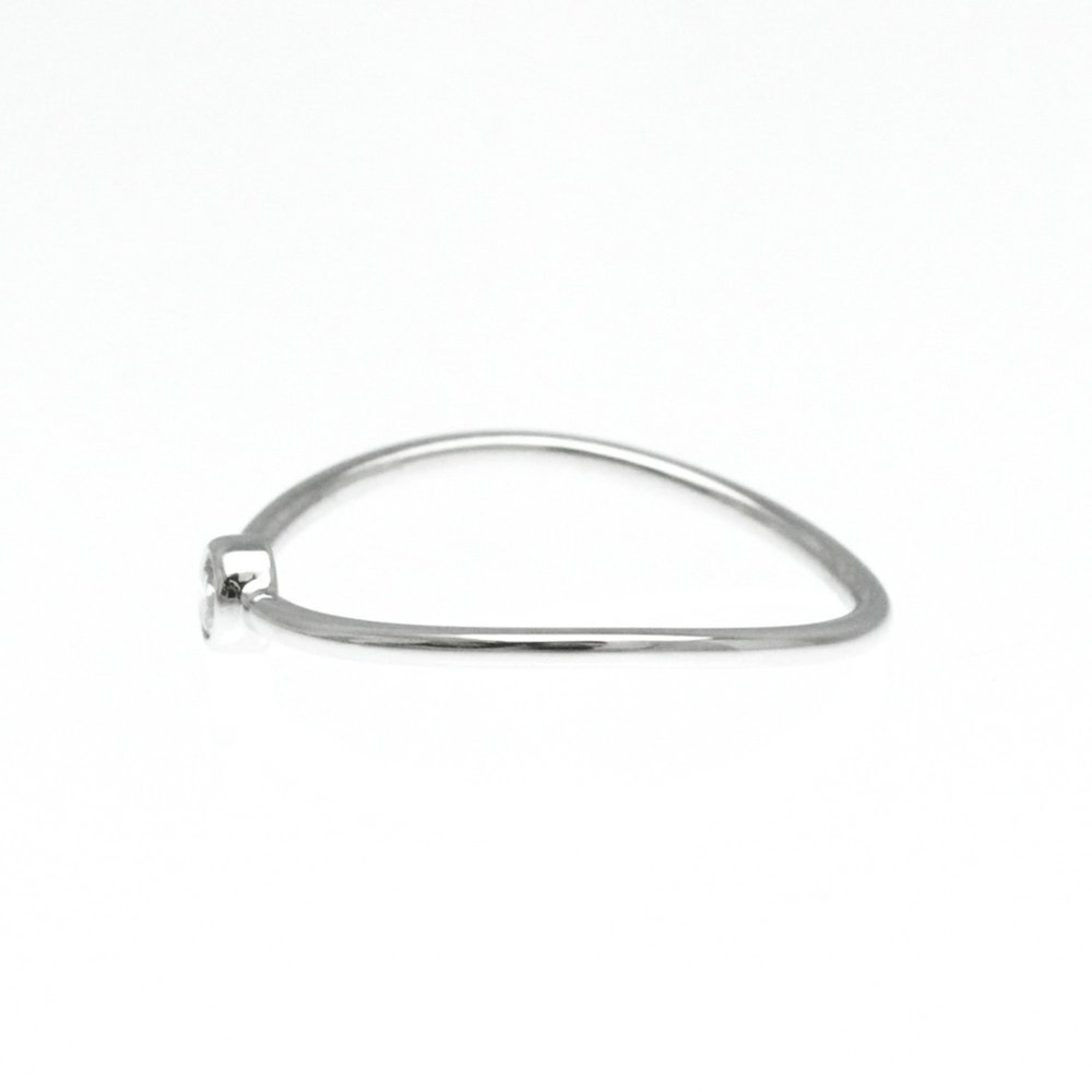 Tiffany Authentic Silver Diamond Ring - image 7